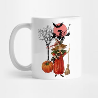 Vintage Halloween Pattern Mug